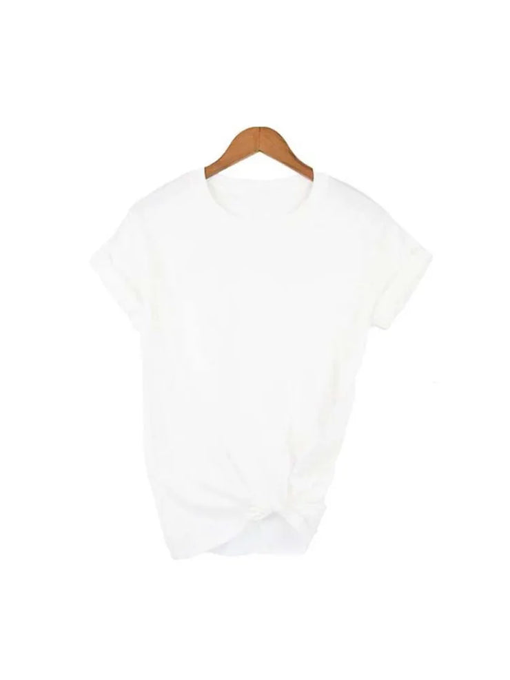 White Created with a Purpose shirt by Fresh Faith Designs displayed on wooden hanger