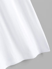 White fabric close-up of faith based women's apparel by Fresh Faith Designs showing soft texture and smooth drape