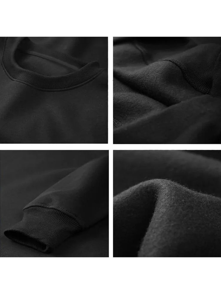 Close-up details of black religious apparel for women showing fabric texture and stitching by Fresh Faith Designs