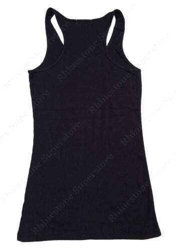 Black racerback tank top from Fresh Faith Designs faith based women's apparel collection